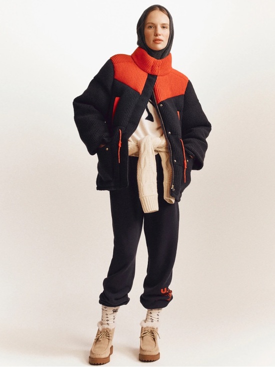 J. Crew Pants - U.S. Ski & Snowboard by J.Crew heritage terry graphic jogger pant - navy